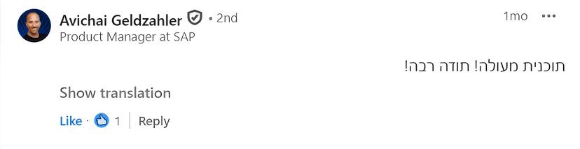 LinkedIn testimonial 4